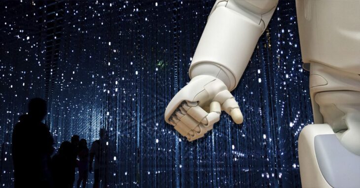 robot, mano, futuro, inteligencia artificial, machine learning