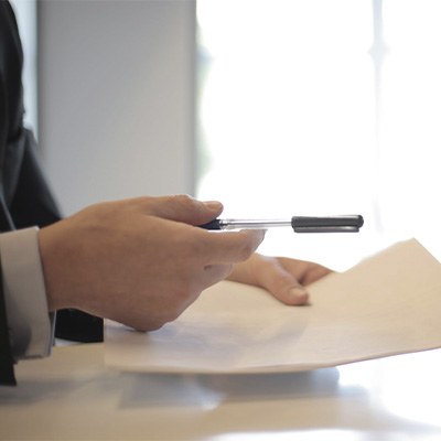 documentos, papel, notas simples, banca, bolígrafo, oficina